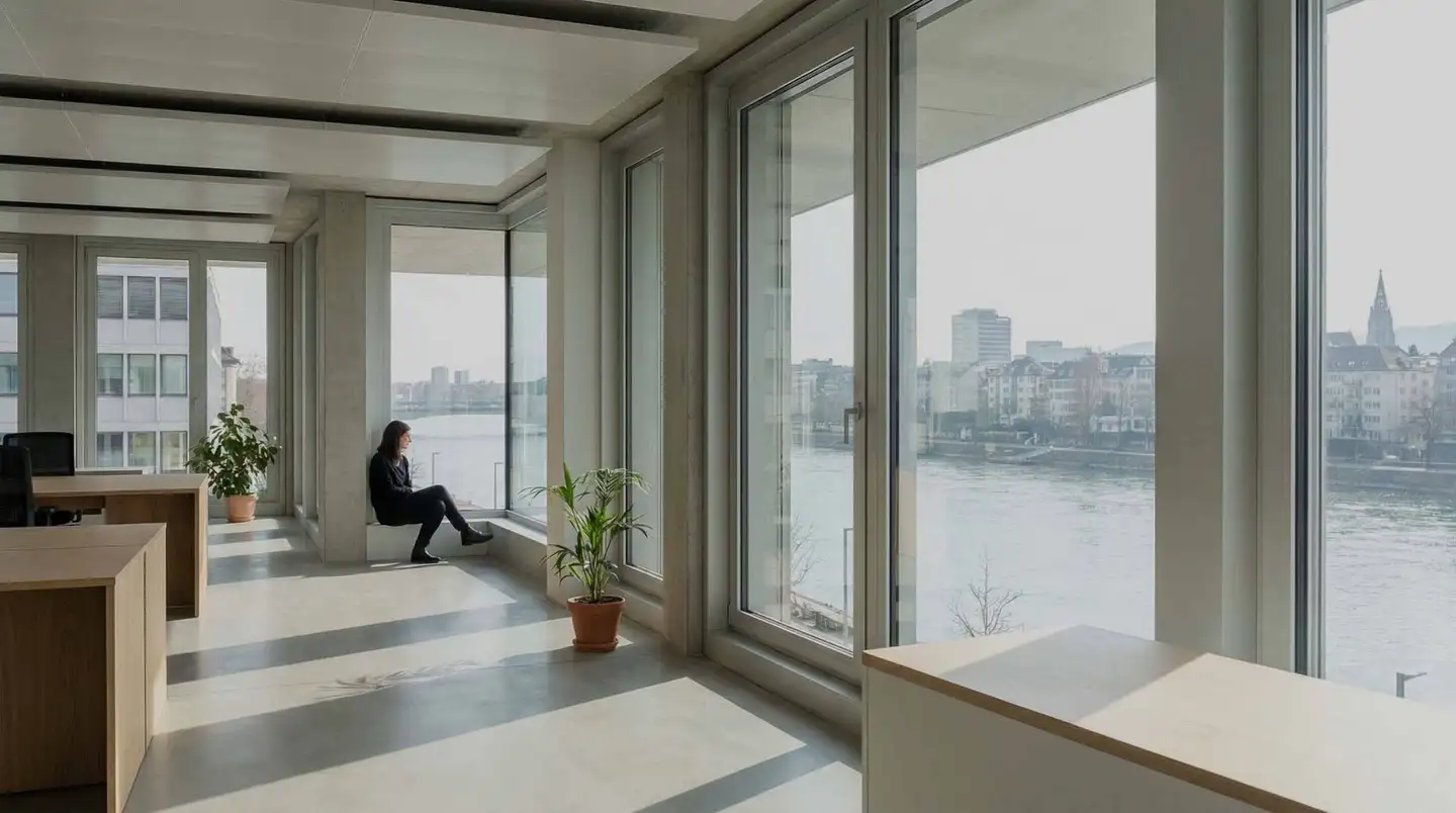 Basel Rhine riverfront – tax return filing and advisory services in the Canton of Basel